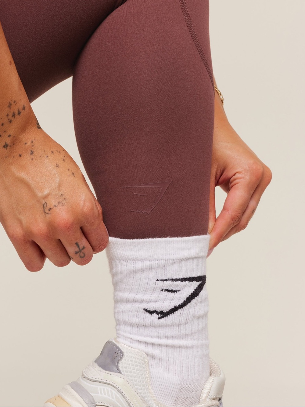 Gymshark LIFTING DIPPED WAISTBAND LEGGINGS XL - Picture 6 of 14